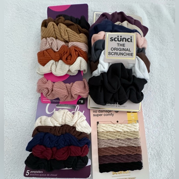 Hair Ties and Scrunchies NWOT - Picture 2 of 5